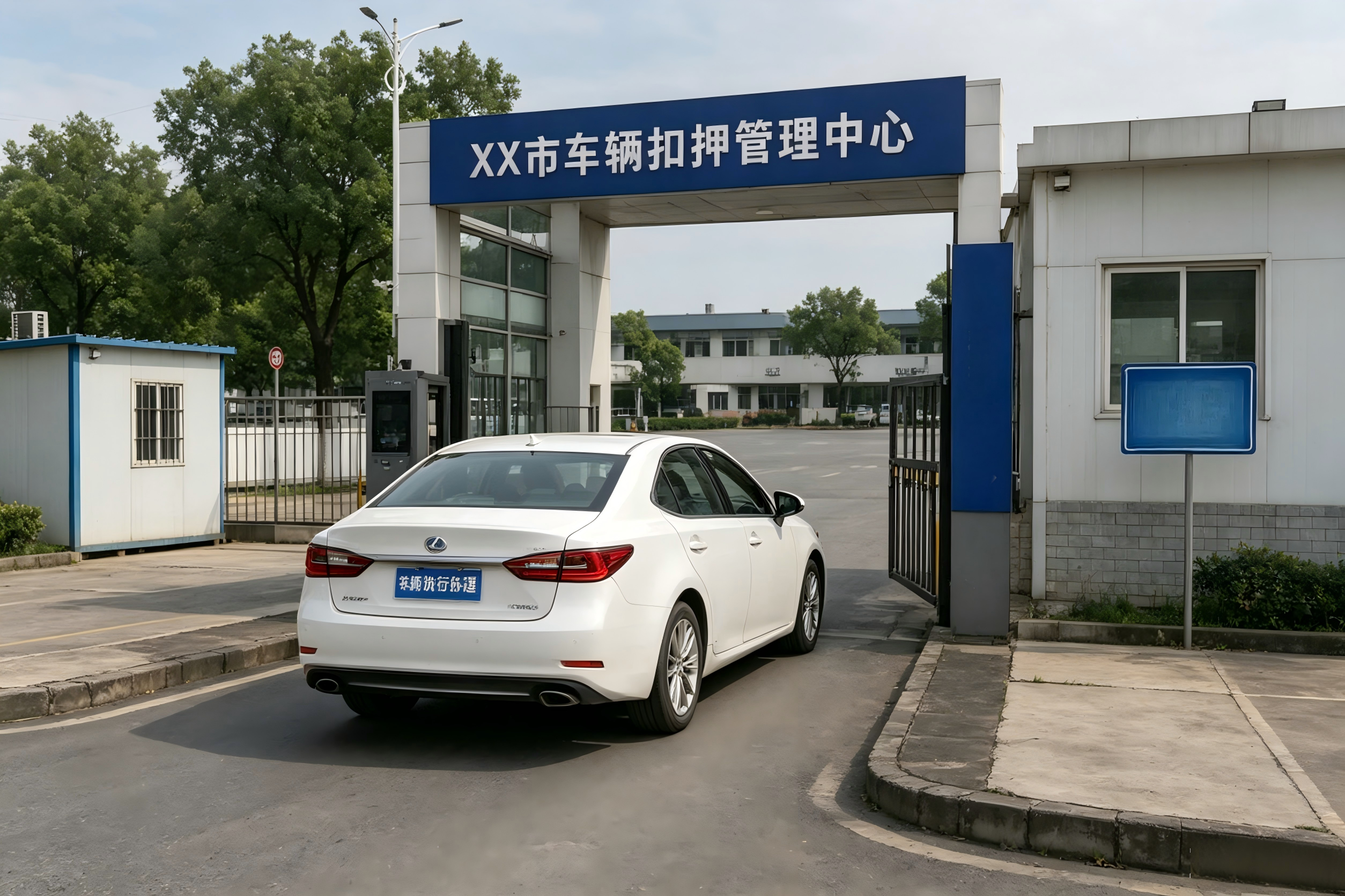 车辆进场